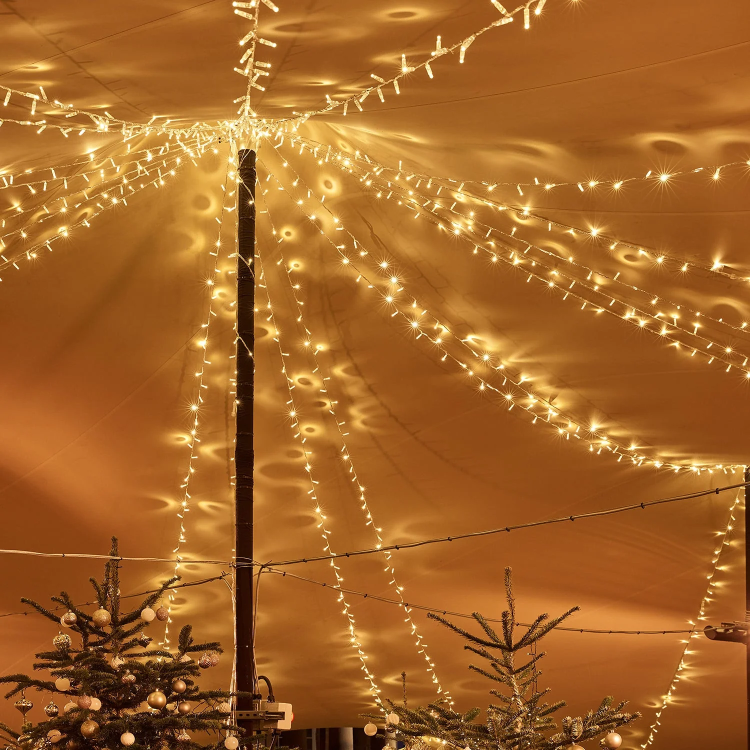 Core Connect 10m 100 Warm White Connectable Fairy Lights Clear Cable - Image 8