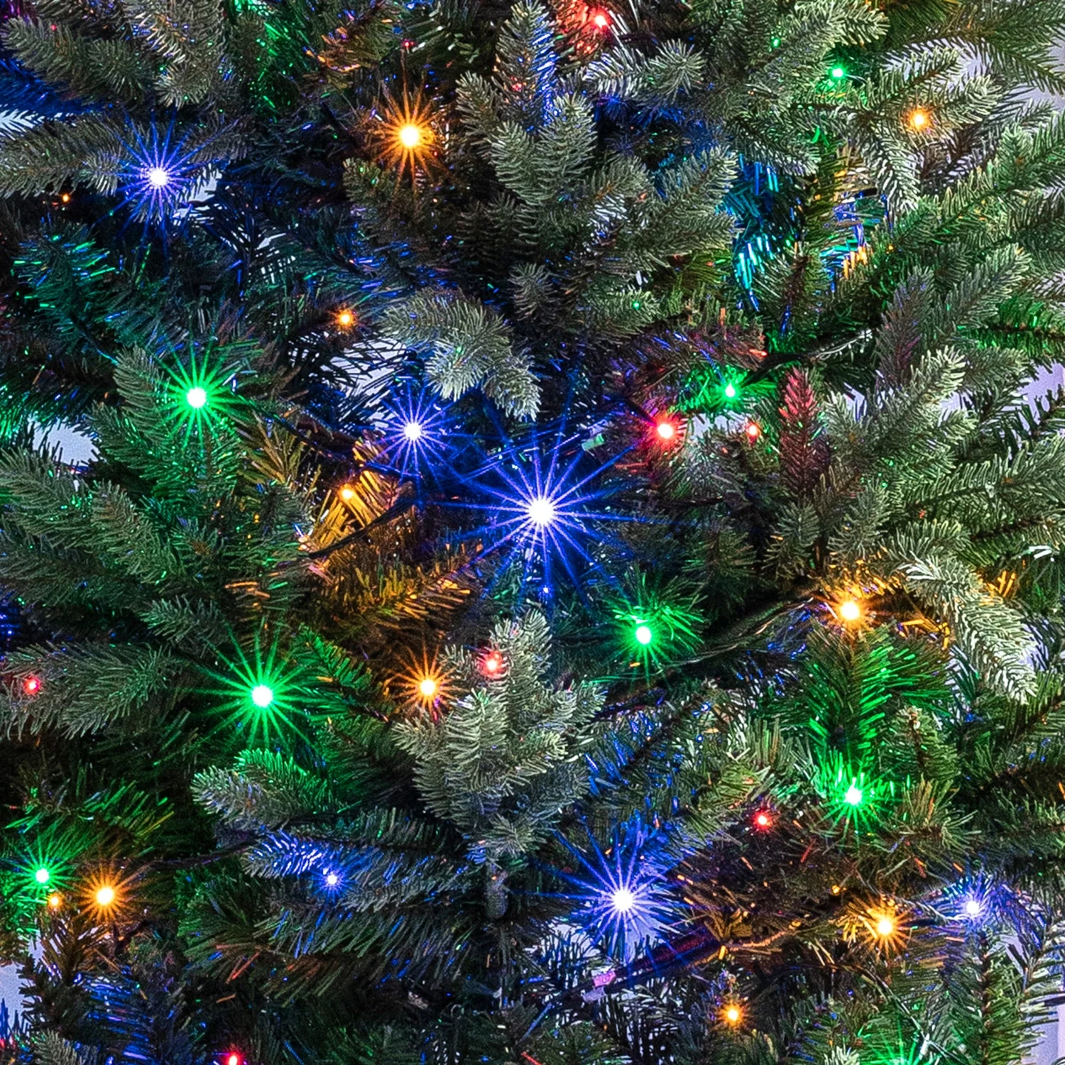 Essential Connect 30m 300 Multi Coloured Connectable Fairy Lights Green Cable - Image 3