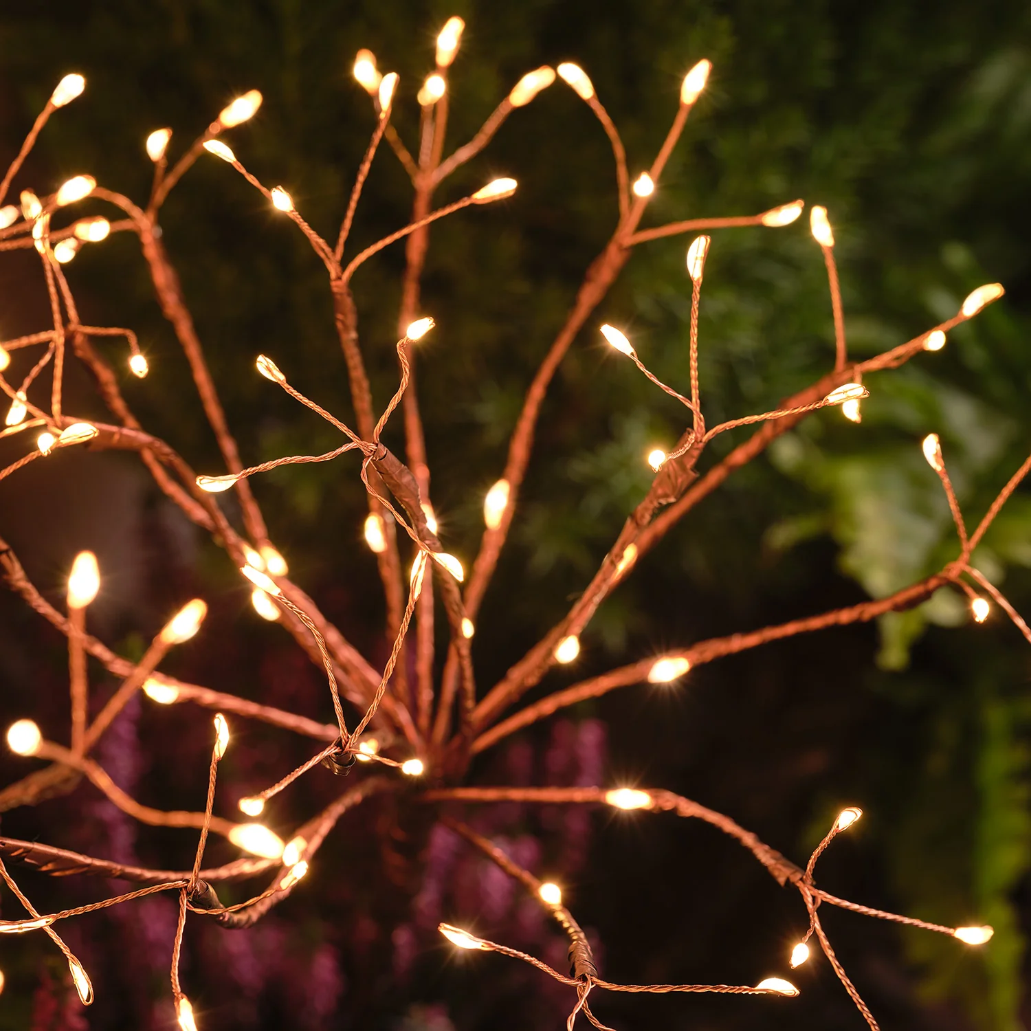 Gold Starburst Solar Stake Light - Image 5