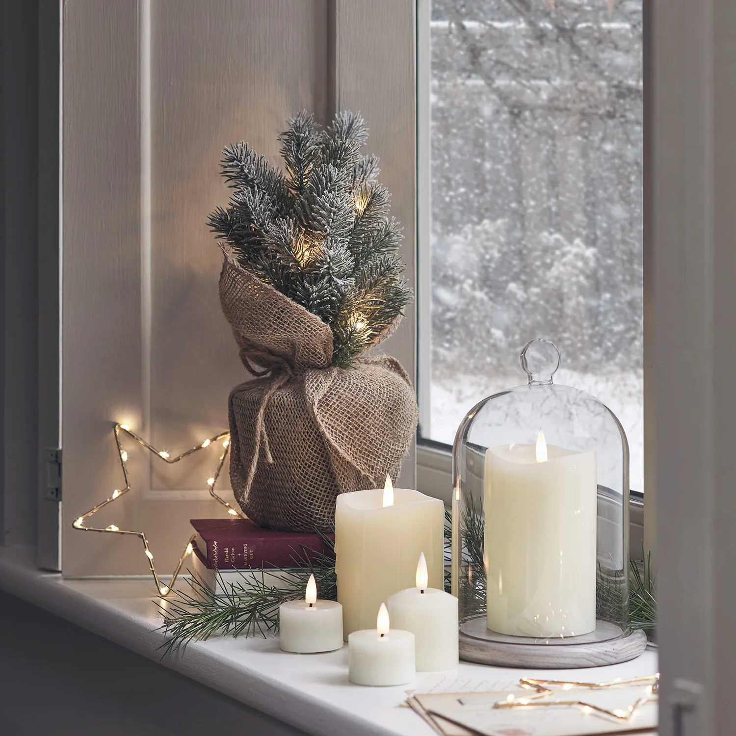 TruGlow® Dripping Wax LED Pillar Candle Trio - Image 7