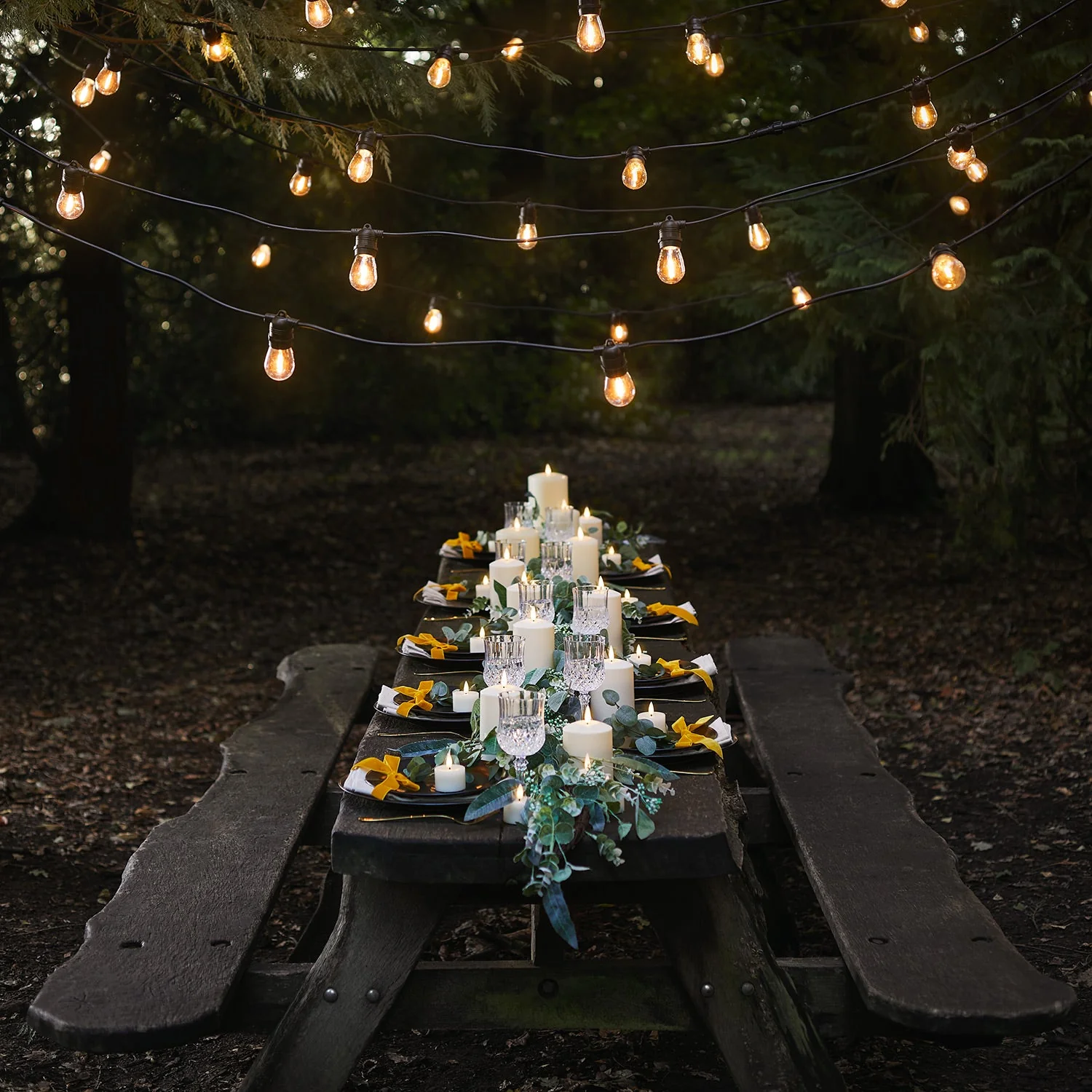 Ultimate Connect 5m 10 Warm White Festoon Lights Black Cable - Image 5